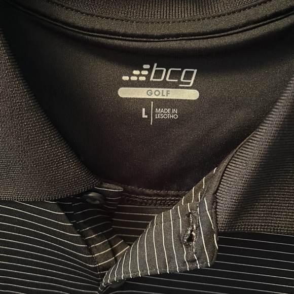 BCG by Academy. Great brand! Men’s large. Black with grey stripes. - Picture 2 of 4